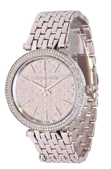 michael kors women's watch silver|michael kors access watch silver.